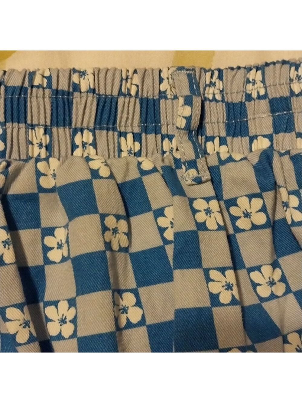 NWT Wild Fable Pants &  Blue With White Flowered Flare Pants  Size:S - Picture 10 of 14